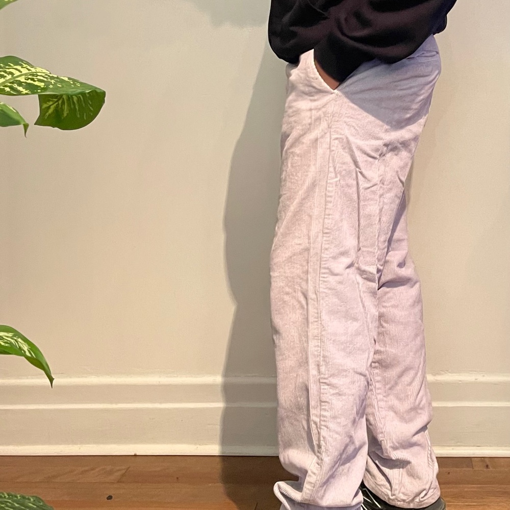 Asos - light purple corduroy pants